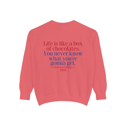 Oliver Outside Forrest Gump Parody Crewneck – Life is Bear-tiful