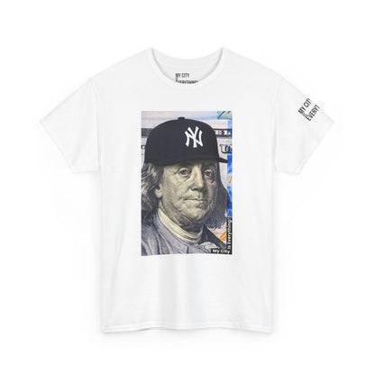 Ben Franklin Yankee Hat Tee – All About the Hundreds