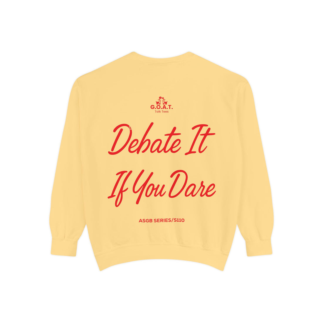 📖 John 15:19 “Just Visiting” Sweatshirt | ASGB Series | Faith Streetwear by GOAT Talk Tees