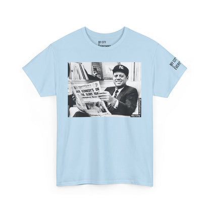 JFK x Yankees Tee – Presidential Drip Remix | My City Is Everything!