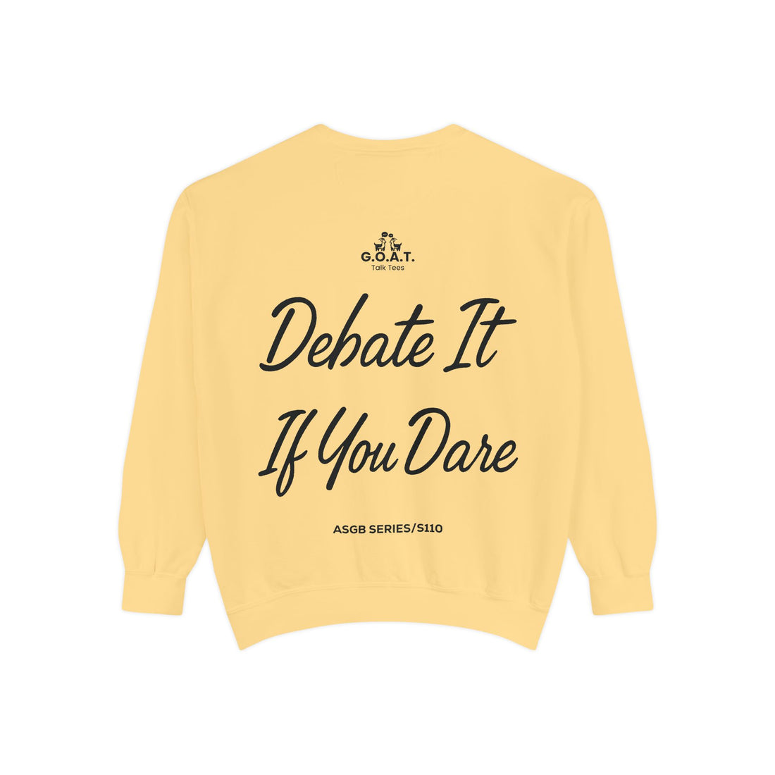 📖 1 Thessalonians 5:17 “Pray without Ceasing” Sweatshirt | ASGB Series | Faith Streetwear by GOAT Talk Tees