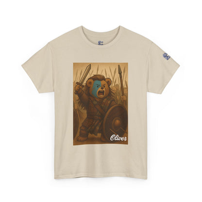 Oliver Outside Braveheart Parody Tee – Freedom Roar Bear