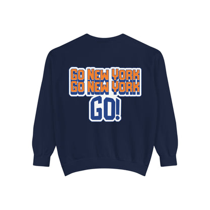 Oliver Outside Knicks Fan Crewneck – NYC Spirit in Every Stitch