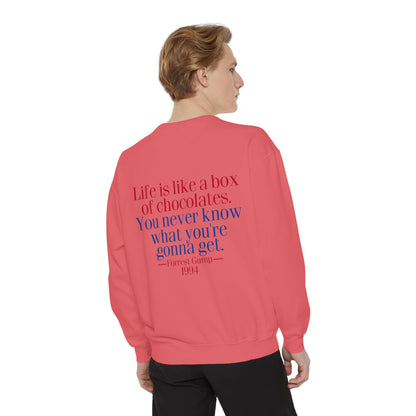 Oliver Outside Forrest Gump Parody Crewneck – Life is Bear-tiful