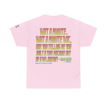 Oliver Outside Back to the Future Parody Tee – Retro Bear Style