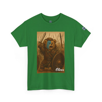 Oliver Outside Braveheart Parody Tee – Freedom Roar Bear