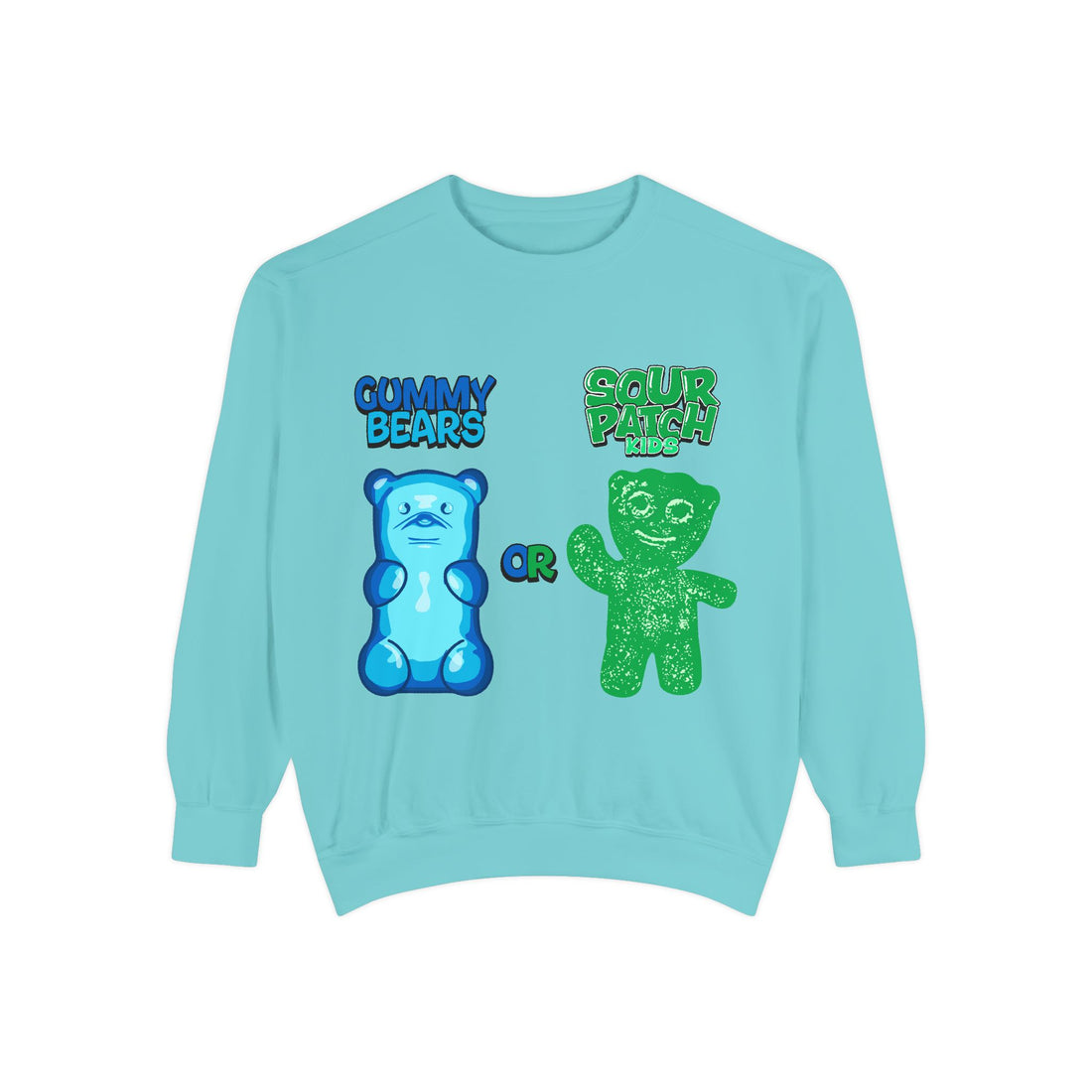 🍬 Gummy Bears vs Sour Patch Kids Crewneck – Candy Debate Sweatshirt