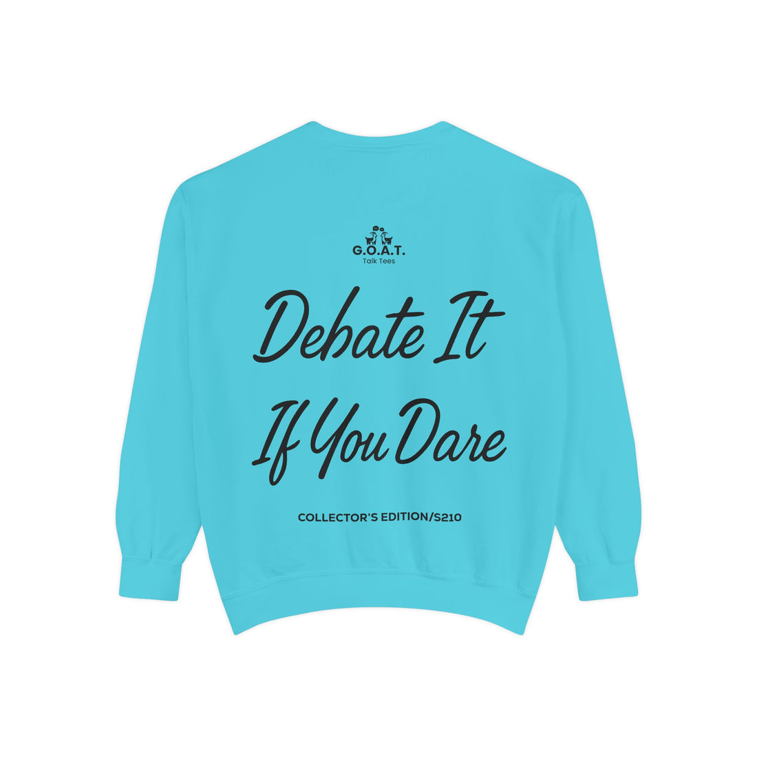 🍗 G.O.A.T. Buffalo Wing Sweatshirt – Flats or Drums? | G.O.A.T. Talk Tees