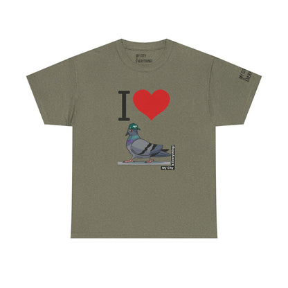 I ❤️ My City Pigeon Tee – Jets Street Bird Remix | My City Is Everything!