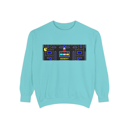 ⚾️🕹️ Retro Arcade Maze Yankee Sweatshirt – My City is Everything Crewneck