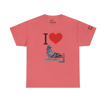 I ❤️ My City Pigeon Tee – Jets Street Bird Remix | My City Is Everything!