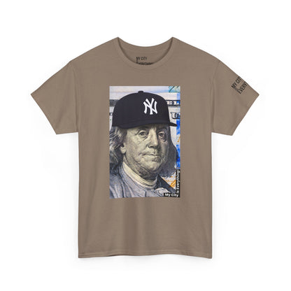 Ben Franklin Yankee Hat Tee – All About the Hundreds