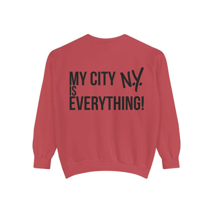⚾️🕹️ Retro Arcade Maze Yankee Sweatshirt – My City is Everything Crewneck