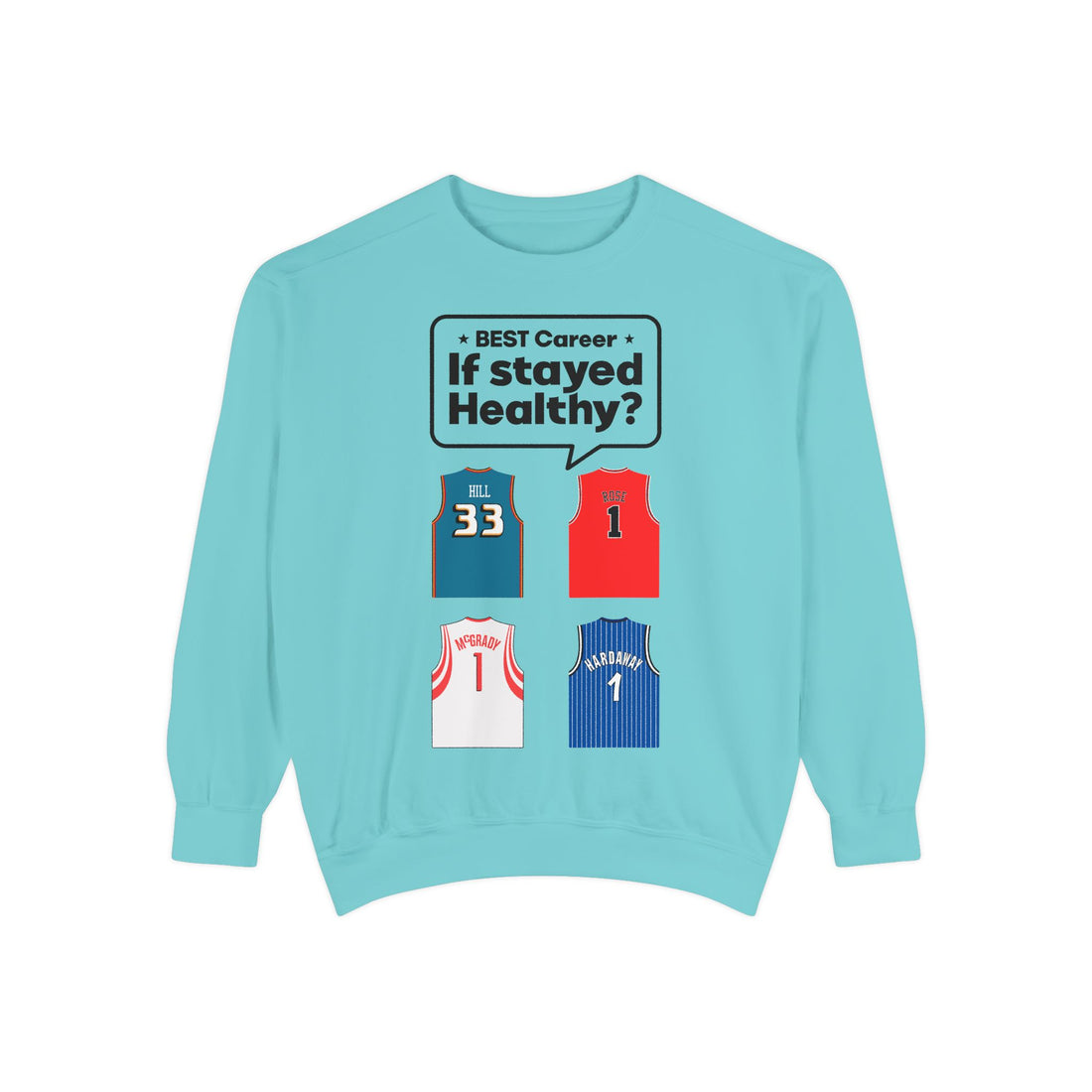 🏀 Best Career If Stayed Healthy Crewneck – NBA What If Sweatshirt