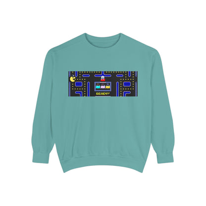 ⚾️🕹️ Retro Arcade Maze Yankee Sweatshirt – My City is Everything Crewneck