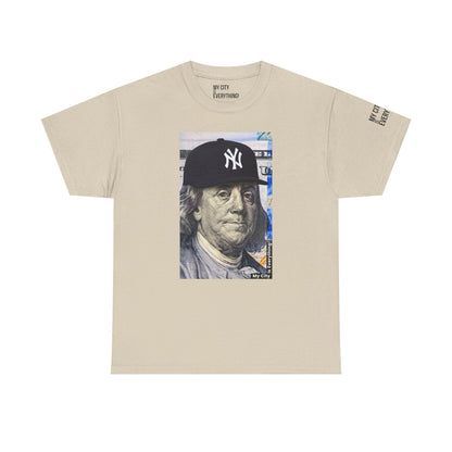 Ben Franklin Yankee Hat Tee – All About the Hundreds