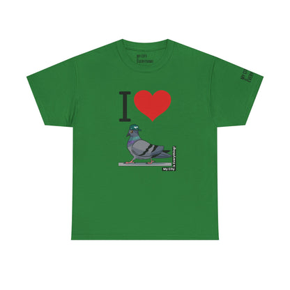 I ❤️ My City Pigeon Tee – Jets Street Bird Remix | My City Is Everything!