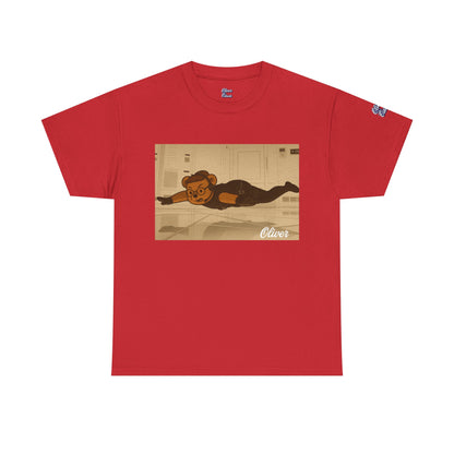 Oliver Outside Mission Impossible Parody Tee – Stealth Mode Bear