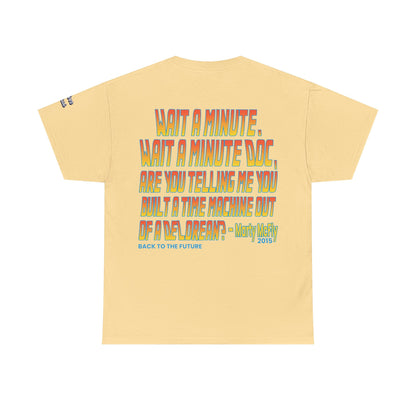 Oliver Outside Back to the Future Parody Tee – Retro Bear Style