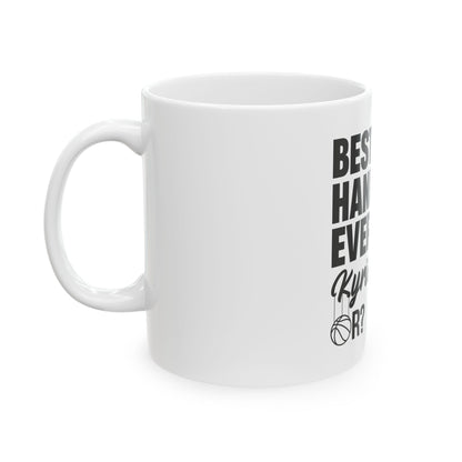 Best Handles Ever? Kyrie Irving Debate Mug – Basketball Discussion Cup by G.O.A.T. Talk Tees