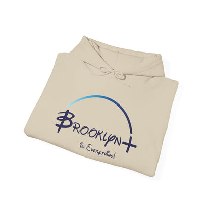 Brooklyn+ Is Everything! Hoodie – Bold Arch Logo Design | My City Is Everything