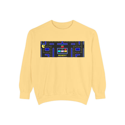 🏀🕹️ Retro Arcade Maze Knicks Sweatshirt – My City is Everything Crewneck