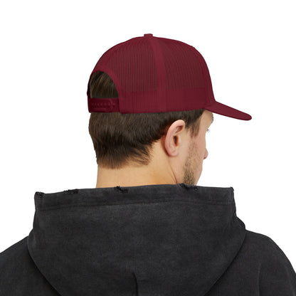 White Logo G.O.A.T. Talk Tees Trucker Hat – Classic Sports Debate Cap