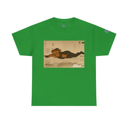 Oliver Outside Mission Impossible Parody Tee – Stealth Mode Bear