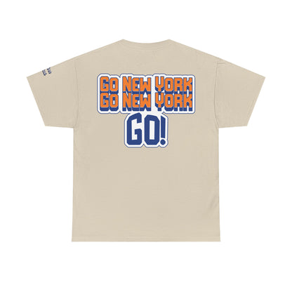 Oliver Outside Knicks Fan Tee – Courtside Energy Bear Style