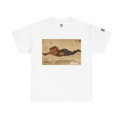 Oliver Outside Mission Impossible Parody Tee – Stealth Mode Bear