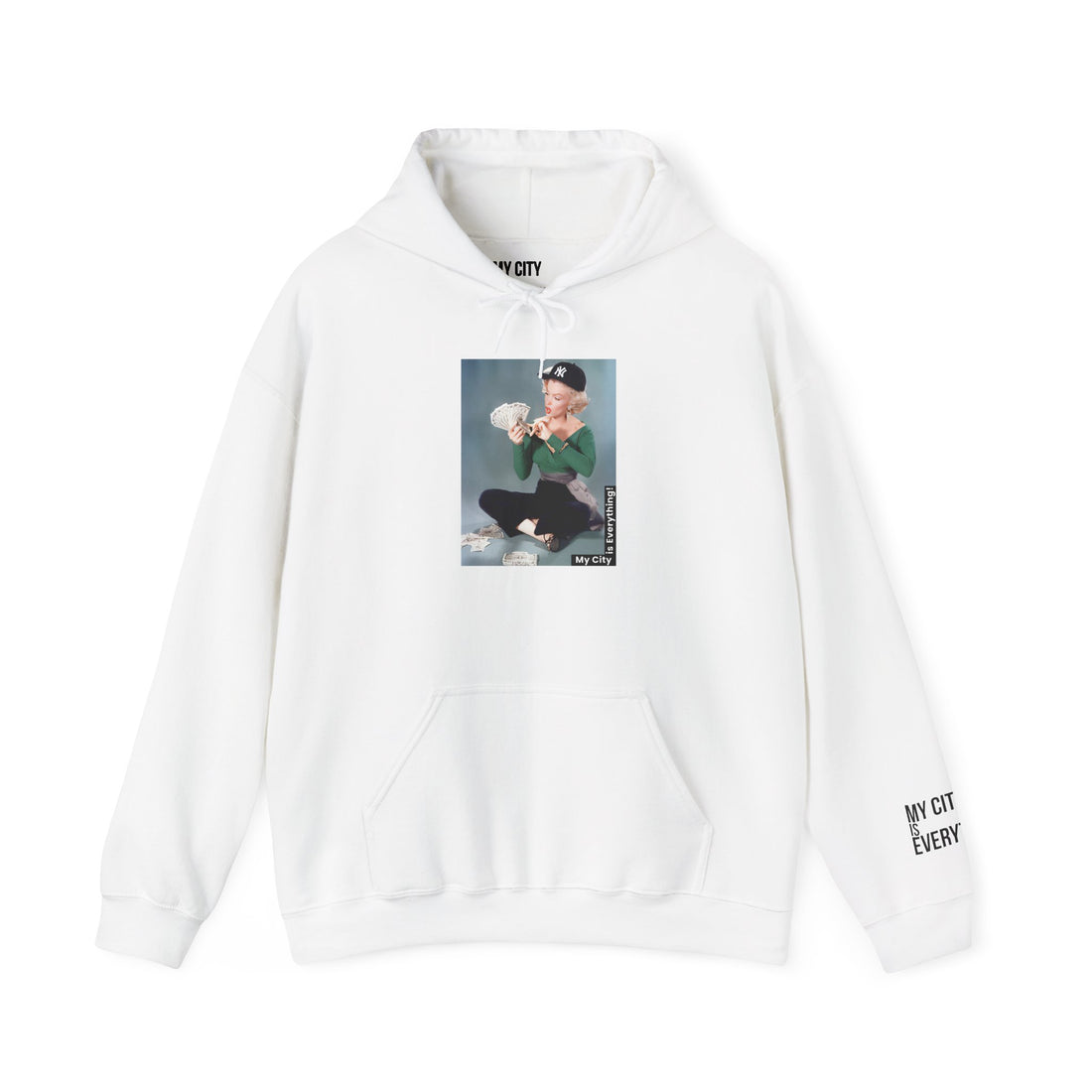 Marilyn Yankees Hoodie – Money Moves Streetwear by My City Is Everything