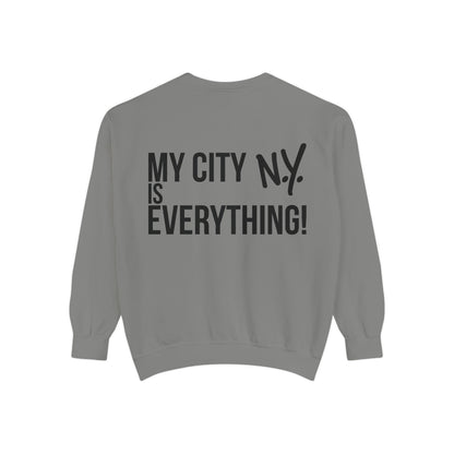 ⚾️🕹️ Retro Arcade Maze Yankee Sweatshirt – My City is Everything Crewneck