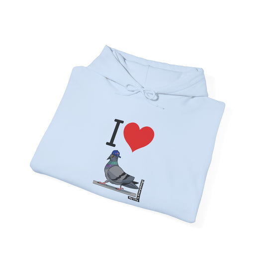 I Love My Yankees Pigeon Hoodie – Streetwise Urban Drop by My City Is Everything!