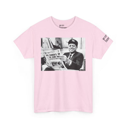 JFK x Yankees Tee – Presidential Drip Remix | My City Is Everything!