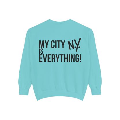 🏀🕹️ Retro Arcade Maze Knicks Sweatshirt – My City is Everything Crewneck