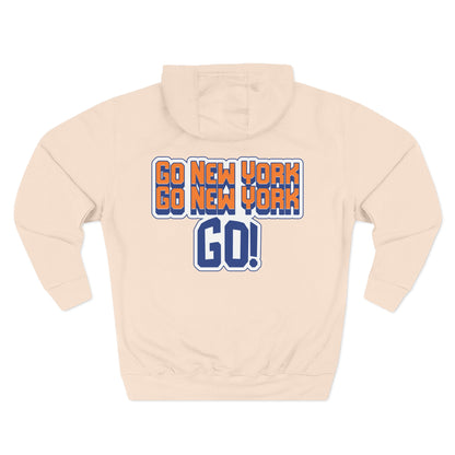 Oliver Outside Knicks Fan Hoodie – Courtside Energy Bear Style