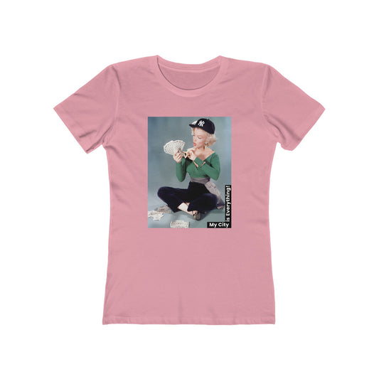 Marilyn x Money x Yankees Tee – Vintage Icon Remix | My City Is Everything!