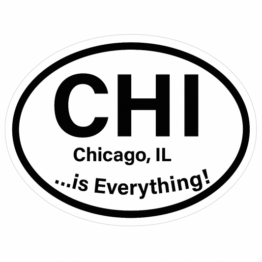 Chicago Sticker Love Sticker